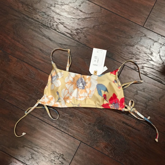 NWT Roxy Bikini Estilo Bralette Riding Moon swim - Picture 5 of 8